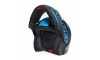 CAPACETE ARTICULADO TAURUS ZARREF NEON V-5 PRETO FOSCO/AZUL Nº56